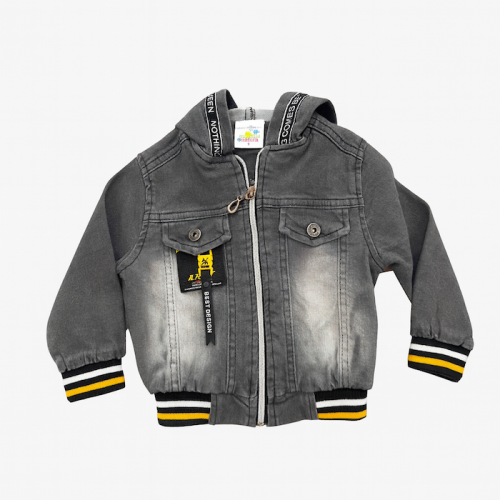 Βρεφικό τζην Μπουφάν με Κουκούλα  Jean_jacket 773339